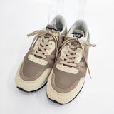 ASAHI 新品 TRAINER 4 日本製 定価19800円 27cm スニーカー ベージュ ブラウン メンズ アサヒ【中古】5-0911G◎