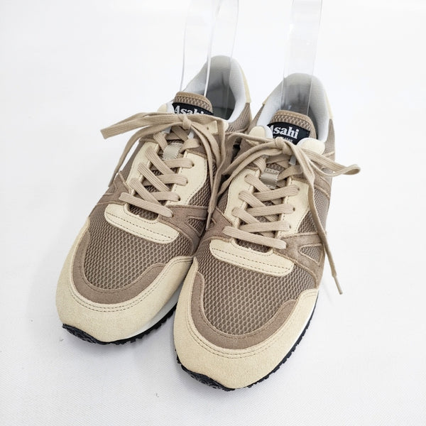 ASAHI 新品 TRAINER 4 日本製 定価19800円 27cm スニーカー ベージュ ブラウン メンズ アサヒ【中古】5-0911G◎