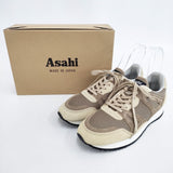 ASAHI 新品 TRAINER 4 日本製 定価19800円 27cm スニーカー ベージュ ブラウン メンズ アサヒ【中古】5-0911G◎