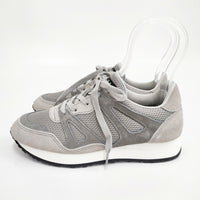 ASAHI 新品 TRAINER 4 日本製 定価19800円 22.5cm スニーカー グレー レディース アサヒ【中古】5-0911G◎