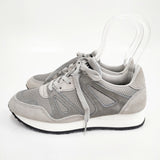ASAHI 新品 TRAINER 4 日本製 定価19800円 22.5cm スニーカー グレー レディース アサヒ【中古】5-0911G◎