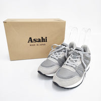 ASAHI 新品 TRAINER 4 日本製 定価19800円 22.5cm スニーカー グレー レディース アサヒ【中古】5-0911G◎