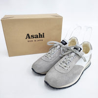ASAHI 新品 TRAINER 2 日本製 定価16500円 26cm スニーカー グレー メンズ アサヒ【中古】5-0911G◎
