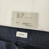 CIOTA 新品 コットンツイルベイカーパンツ 定価31900円 サイズ6 PTLM-144-SB パンツ ネイビー メンズ シオタ【中古】5-0710G♪