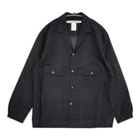 EEL 新品 CAMEL MOON シャツジャケット 定価25300円 サイズXS E-25407 テーラードジャケット 25SS ブラック レディース イール【中古】5-0710M♪