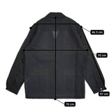 EEL 新品 CAMEL MOON シャツジャケット 定価25300円 サイズXS E-25407 テーラードジャケット 25SS ブラック レディース イール【中古】5-0710M♪