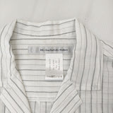 EEL 新品 CAMEL MOON シャツジャケット 定価25300円 XS E-25407 テーラードジャケット ホワイト ブラック レディース イール【中古】5-0710M♪