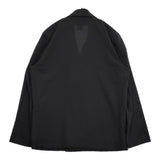 EEL 新品 SUNNY SIDE JACKET 定価37400円 サイズL E-25107 ダブル テーラードジャケット 25SS ブラック メンズ イール【中古】5-0710M♪