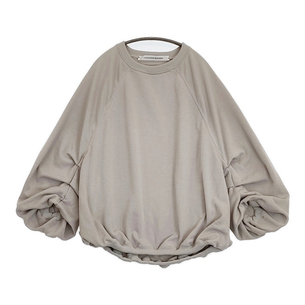 COGTHEBIGSMOKE LILLY PUFFY TOP 定価30800円 オイスター 1 スウェット 25SS グレージュ レディース コグ ザ ビッグスモーク【中古】5-0710M♪