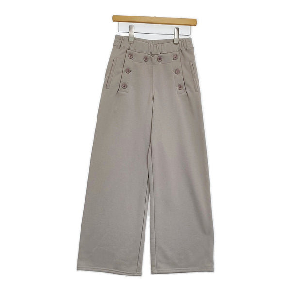 COGTHEBIGSMOKE 新品 LENA SAILOR TROUSERS 定価37400円 1 スウェット パンツ オイスター レディース コグ ザ ビッグスモーク【中古】5-0710G♪