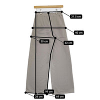 COGTHEBIGSMOKE 新品 LENA SAILOR TROUSERS 定価37400円 1 スウェット パンツ オイスター レディース コグ ザ ビッグスモーク【中古】5-0710G♪