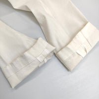 theory luxe DALEY CRUNCH ストレッチ 036204121 サイズ38 リネン混 テーラードジャケット オフホワイト レディース セオリーリュクス【中古】5-0822M△