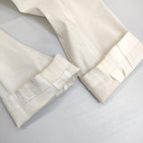 theory luxe DALEY CRUNCH ストレッチ 036204121 サイズ38 リネン混 テーラードジャケット オフホワイト レディース セオリーリュクス【中古】5-0822M△