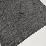 KINOTTO 251C-02 タンギス綿 7分袖 ボートネック Tシャツ サイズ3 日本製 カットソー チャコールグレー レディース キノット【中古】5-0822M△