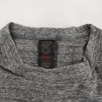 homspun コットン サイズM 半袖Ｔシャツ カットソー グレー レディース ホームスパン【中古】5-0704S♪