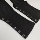 ZARA ツインニット タートルネック カーディガン アンサンブル ブラック レディース ザラ【中古】5-1129T∞