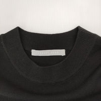 theory luxe CHENTER CONTY ニットワンピース サイズ38 半袖 ワンピース ブラック レディース セオリーリュクス【中古】5-0704S♪