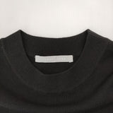 theory luxe CHENTER CONTY ニットワンピース サイズ38 半袖 ワンピース ブラック レディース セオリーリュクス【中古】5-0704S♪