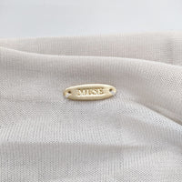 MUSE de Deuxieme Classe 定価20900円 ロング丈 カーディガン ライトベージュ レディース ミューズドゥドゥーズィエムクラス【中古】5-0811M◎
