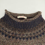 BACCA ウール セーター ニット ブラウン ミックス レディース バッカ【中古】5-1208T∞