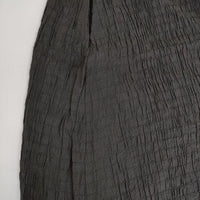 Ray Beams シャーリングマキシスカート 定価11000円 ロングスカート ブラック レディース レイビームス【中古】5-0824M∞
