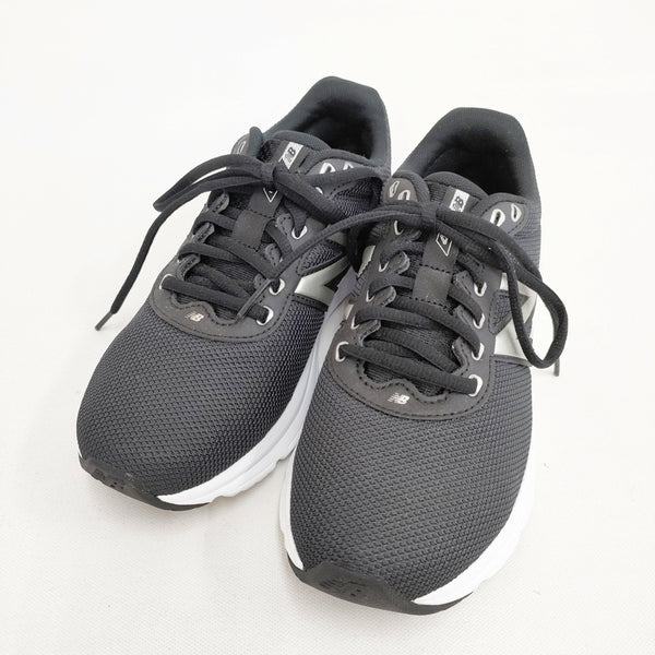 NEW BALANCE W411 サイズ24.5cm ワイズD ランニング スニーカー ブラック レディース ニューバランス【中古】5-0901G◎