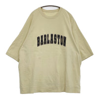 nest Robe コットンラグランラフサイズTee 01222-1210 オーバーサイズ 半袖Ｔシャツ 22SS クリーム レディース ネストローブ【中古】5-0716S♪