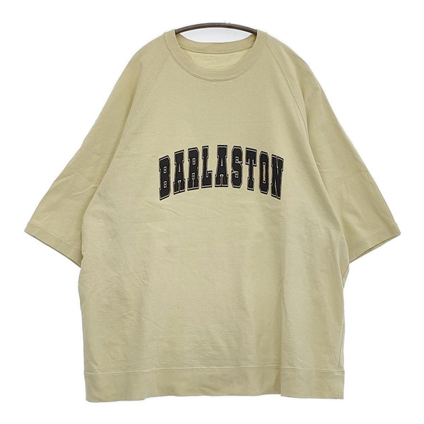 nest Robe コットンラグランラフサイズTee 01222-1210 オーバーサイズ 半袖Ｔシャツ 22SS クリーム レディース ネストローブ【中古】5-0716S♪