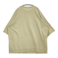 nest Robe コットンラグランラフサイズTee 01222-1210 オーバーサイズ 半袖Ｔシャツ 22SS クリーム レディース ネストローブ【中古】5-0716S♪