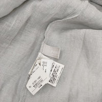 nest Robe 製品染め 01201-1441 リネンフロントオープンギャザー ワンピース ライトブルー系 レディース ネストローブ【中古】5-1001M∞