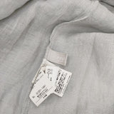 nest Robe 製品染め 01201-1441 リネンフロントオープンギャザー ワンピース ライトブルー系 レディース ネストローブ【中古】5-1001M∞