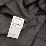 nest Robe スーピマコットンスタンドカラージャケット 染め加工 01193-1325 定価29000円 グレー レディース ネストローブ【中古】5-1026M♪