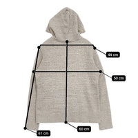 Bisque by nest Robe プルオーバー 03151-3403 パーカー グレー ベージュ レディース ビスク バイ ネストローブ【中古】5-1001M∞