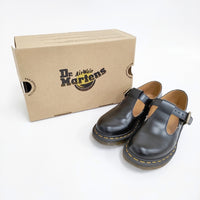 Dr.Martens POLLEY Tバーシューズ サイズUK3 22cm 定価25300円 14852001 シューズ・靴 ブラック レディース ドクターマーチン【中古】5-0710G♪