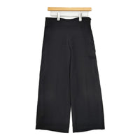 agnes b. 00012089 ポリエステル パンツ ブラック レディース アニエスベー【中古】5-0822M△