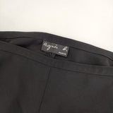 agnes b. 00012089 ポリエステル パンツ ブラック レディース アニエスベー【中古】5-0822M△