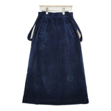 Bilitis dix-sept ans 2912-372 ジャンパースカート コーデュロイ サスペンダー サイズ36 コットン ロングスカート ネイビー レディース ビリティス ディ セッタン【中古】5-1111T△