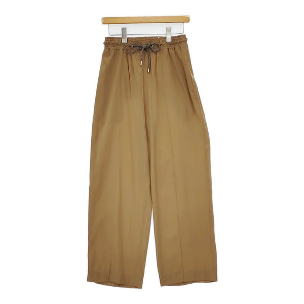 RIM.ARK 460ESS31-0280 Drawstring easy PT イージーパンツ サイズ38 パンツ ベージュ レディース リムアーク【中古】5-0822M△
