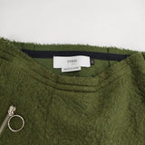 near.nippon ウール モヘヤ ロングスカート カーキ レディース ニアーニッポン【中古】5-1129T∞