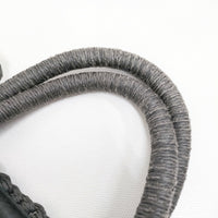 Bilitis dix-sept ans ペーパークロス Woven Bag Mサイズ かごバッグ ブラック レディース ビリティス ディ セッタン【中古】5-0809S◎