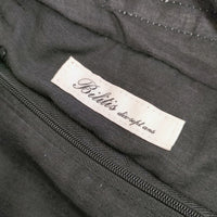 Bilitis dix-sept ans ペーパークロス Woven Bag Lサイズ かごバッグ ブラック レディース ビリティス ディ セッタン【中古】5-0809S◎