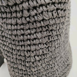 Bilitis dix-sept ans ペーパークロス Woven Bag Lサイズ かごバッグ ブラック レディース ビリティス ディ セッタン【中古】5-0809S◎