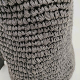 Bilitis dix-sept ans ペーパークロス Woven Bag Lサイズ かごバッグ ブラック レディース ビリティス ディ セッタン【中古】5-0809S◎