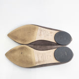 repetto Brigitte Ballerinas ブリジットバレリーナ サイズ38 バレエシューズ ブラウン レディース レペット【中古】5-1119T◎