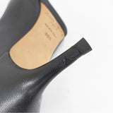 JIMMY CHOO レザー サイズ38.5 ハイヒール パンプス ブラック レディース ジミーチュウ【中古】5-0904G◎