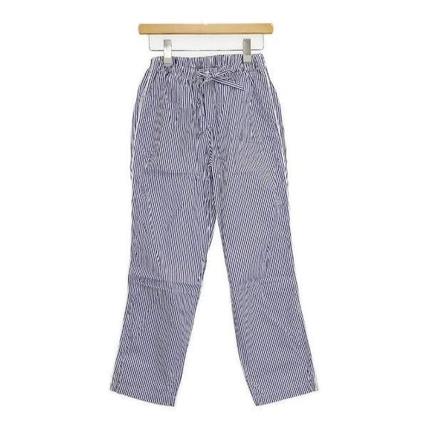SLEEPY JONES パジャマパンツ ストライプ XS パンツ ホワイト ブルー レディース スリーピージョーンズ【中古】5-0924M∞