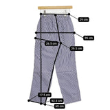 SLEEPY JONES パジャマパンツ ストライプ XS パンツ ホワイト ブルー レディース スリーピージョーンズ【中古】5-0924M∞
