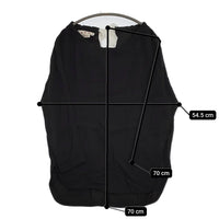 MARNI バックリボン CAMAU72A00TV285 サイズ40 ブラウス シャツ ブラック レディース マルニ【中古】5-0710M♪
