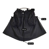 Stella McCartney シルク混 ギャザーブラウス サイズ34 ブラウス シャツ ブラック レディース ステラマッカートニー【中古】5-0718S♪