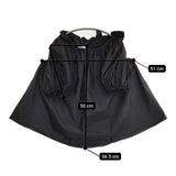 Stella McCartney シルク混 ギャザーブラウス サイズ34 ブラウス シャツ ブラック レディース ステラマッカートニー【中古】5-0718S♪